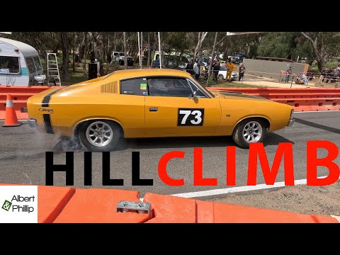 Vintage and classic cars race the clock at Mt Tarrengower Hillclimb