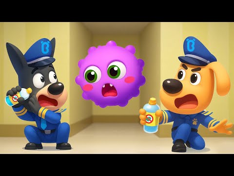 Virus Showdown | Safety Rules for Kids | Kids Cartoon | Sheriff Labrador | BabyBus TV