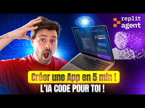L’IA CODE POUR TOI ! Crée une App en 5 min avec Replit Agent AI 🤯🚀