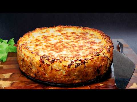 No flour! Only Potatoes + Ground Meat? Wait till you see THIS Pie!