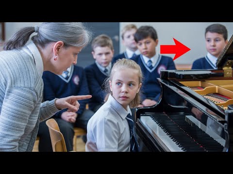 Teacher Forced a Little Girl to Play the Piano to Humiliate Her — But Her Talent Silenced Everyone