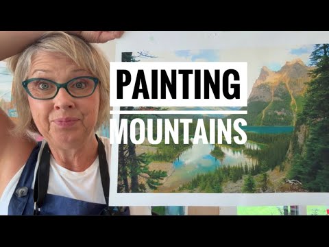 Painting Mountains and Lakes