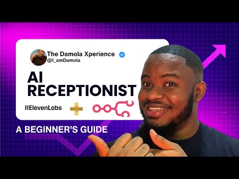 I built an AI Receptionist ( Eleven labs + N8n) (Full Beginner's Guide)