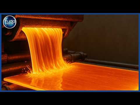 How Glass is Made from Sand – Industrial and Artisanal Manufacturing Process: Flat Glass