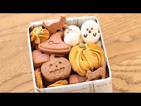 Halloween Cookie Box &Wrapping[Sub]｜HidaMari Cooking