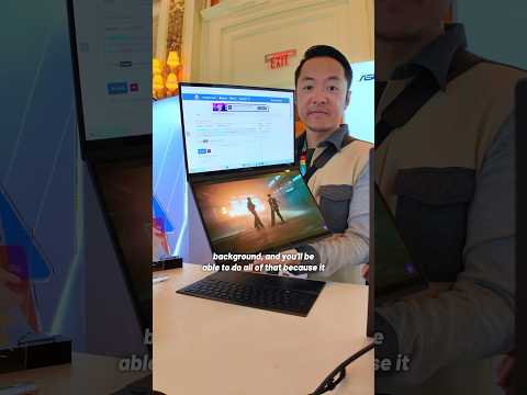 I NEED this ASUS Zenbook Duo! #CES2024 #ASUS #zenbookduo