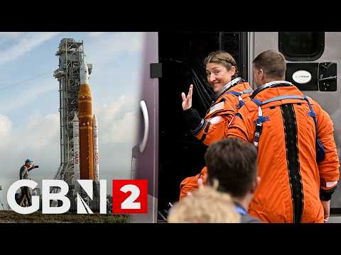 LIVE: NASA to launch first crewed moon mission in over 50 years - Artemis II