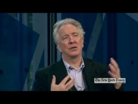 Alan Rickman 1 Hour Interview (Part 1/4) @ New York Times Arts & Leisure Weekend January 2012