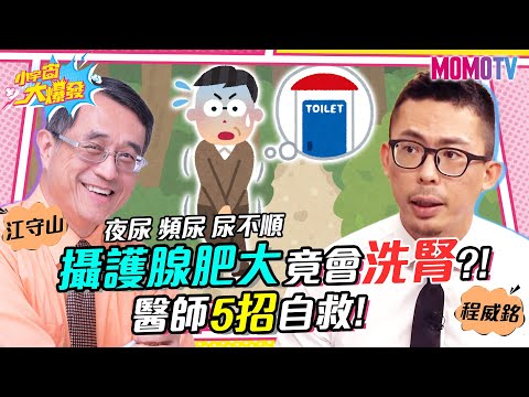 夜尿/頻尿/尿不順? 攝護腺肥大竟會洗腎?!  醫師5招自救! 20230407 程威銘 江守山【小宇宙大爆發】完整版 @SnowNonStop @DrDKK