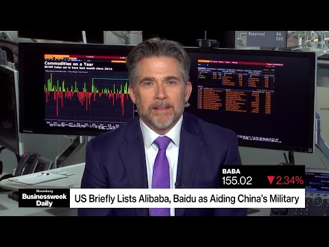 US Briefly Names Alibaba, Baidu as Firms Aiding China’s Military
