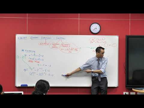 Quadratic Factorisation (2 of 3: Translating to a quadratic equation)