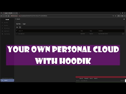 Create Your Own Personal Cloud in Minutes with Hoodik – Step-by-Step Setup Guide!