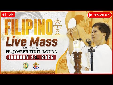 FRIDAY FILIPINO ONLINE LIVE MASS TODAY || JANUARY 23, 2026 || FR. JOSEPH FIDEL ROURA