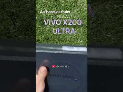 😳 El VIVO X 200 Ultra hace esto...😨 | #smartphone #fotografia