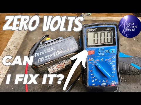 Makita 18V LXT Battery Showing Zero Voltage? Here's What Fixed It!