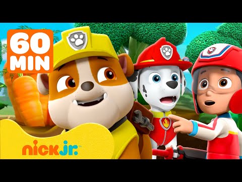 Щенячий патруль | Лучшие командные спасения Крепыша! С Маршаллом, Гончиком и Райдером | Nick Jr.