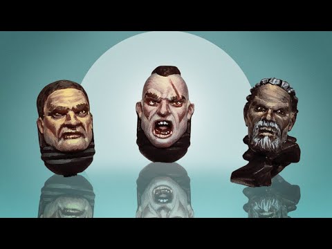 3 ways to paint AMAZING Warhammer faces