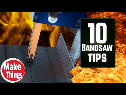 10 Bandsaw tips you can wrap fish in!  // Bandsaw Full Size Tips // Make Things