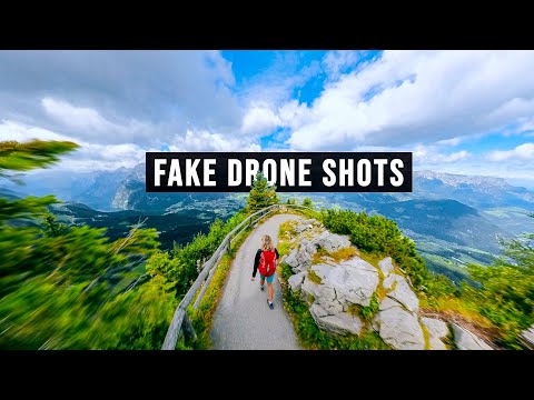 9 stunning Insta360 X5 Fake Drone Shots