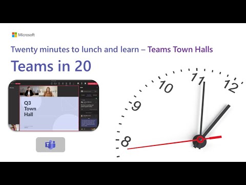 Introduction to Microsoft Teams TOWNHALLS