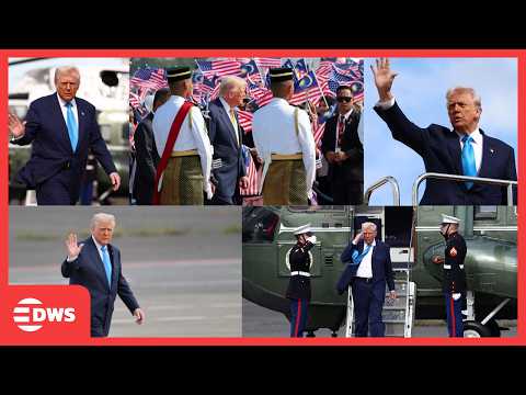 GRAND DEPARTURE: Trump Leaves Japan, Flies to South Korea for Critical Talks with Xi Jinping | AC1G