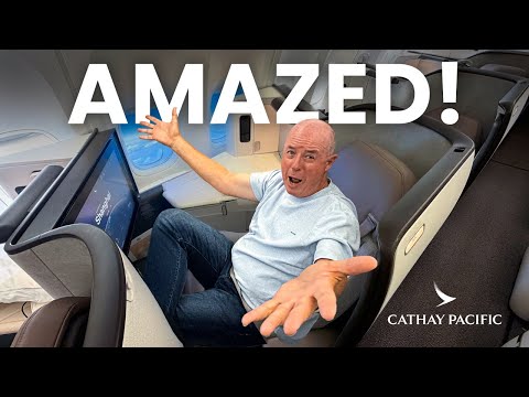 I was AMAZED by Cathay Pacific’s NEW ARIA SUITE!