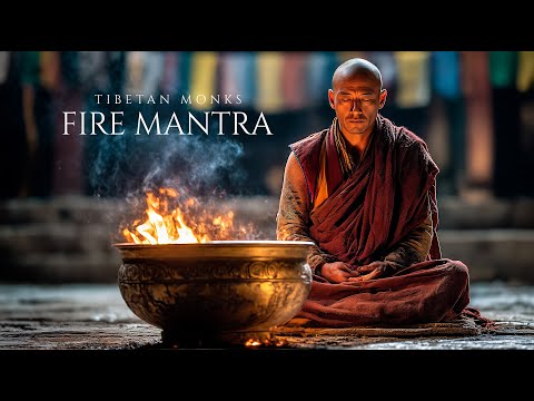 Tibetan Monks – Mantra of the Sacred Flame | Buddhist Ritual for Deep Spiritual Cleansing