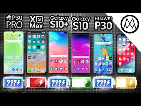 Huawei P30 Pro vs iPhone XS Max / Samsung S10 Plus Battery DRAIN Test