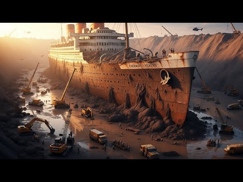 The Abandoned Queen Mary: Polishing the Ghost Ship’s Engine Room