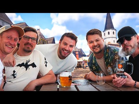 Hans, Radzig, Istvan Toth, Erik walk into a bar