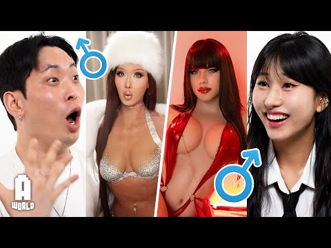 Koreans react to "Beautiful Crossdresser" TikToks..!