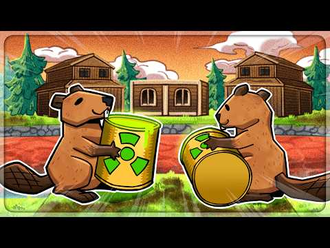 I Survived NUCLEAR WASTE In Timberborn Badwater Update