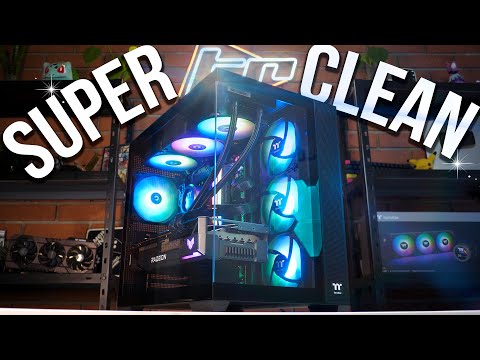 THERMALTAKE VIEW 380 TG 🌈 (5 7600X + RX 7900XTX) 😱 PC GAMING BLACK AMD