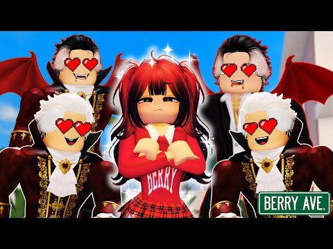 💖 FULL: I was STUCK in an ELEVATOR with HANDSOME VAMPIRE | Bunny Berry Roblox
