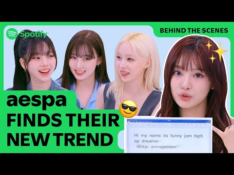 aespa are funny jam hip hop dreamersㅣBehind the Scenes