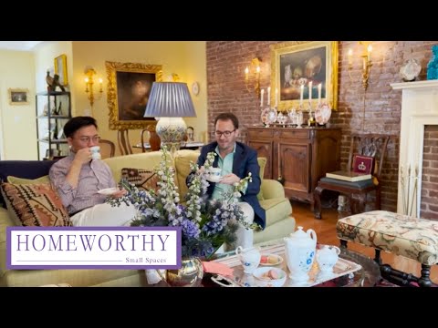 SMALL SPACE DESIGN | A Charming Young Couple Showcase Worldly NYC Apartment