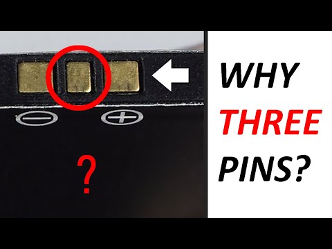 Why do MOBILE BATTERIES have THREE terminals? A simple Explanation.