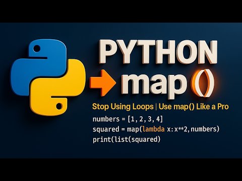 Stop Writing Loops! 🚫 The map() Function You’ll Actually Use in Python
