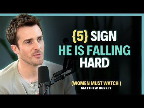 5 Subtle Signs He’s Secretly Falling for You (Most Women Miss This!) || Matthew Hussey Dating Advice