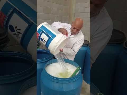 طريقة تصنيع الكلور الابيض