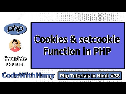 Setting Cookies & $_COOKIE super global in PHP in Hindi | PHP Tutorial #38