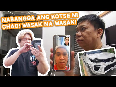 NABANGGA ANG KOTSE NI CHAD KINIS (WASAK NA WASAK) | BEKS BATTALION