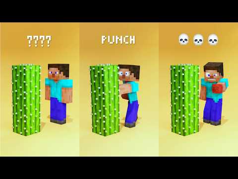 Minecraft Steve vs Dangerous Experiments – Satisfying Compilation 💀🔥