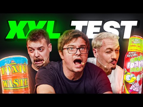 SUPER SAUER!!! 🤯 Süßigkeiten im XXL Test