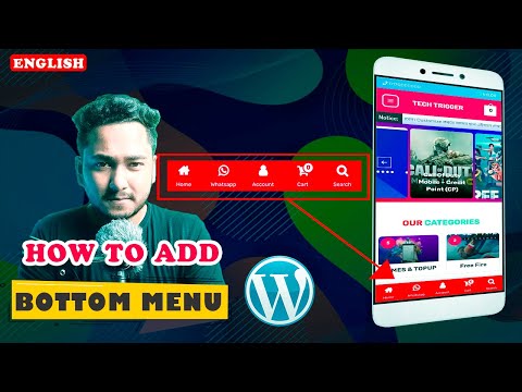 How to Add Wordpress Sticky Bottom Menu with WP Bottom Menu Plugin