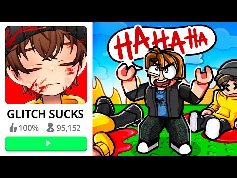 i found a Glitch HATE game… 😭