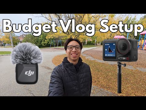 Best Action Camera Budget Vlogging Setup! (DJI Action 5 Pro)