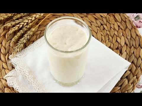 Как легко вывести Пшеничную Закваску для хлеба и не только👍