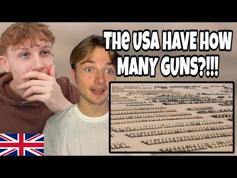 Brits React to 5 Reasons You Shouldn't Mess With The USA! (CRAZY)
