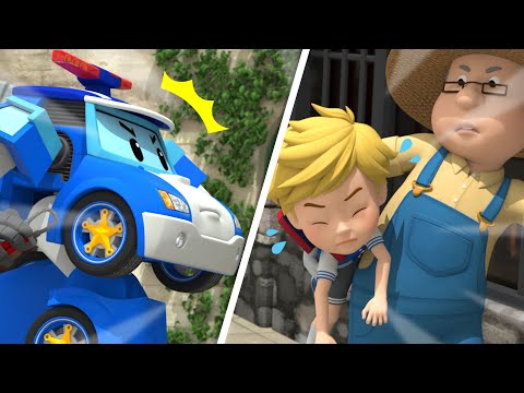 大声喊“救命啊！”│变形警车珀利安全篇动画合集│需要帮助的时候？│儿童安全教育│30分│儿童动画│变形警车珀利TV